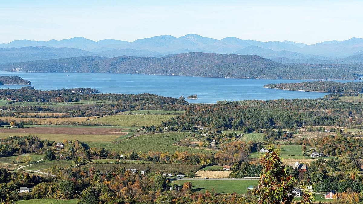 The Adirondack Mountains in New York
