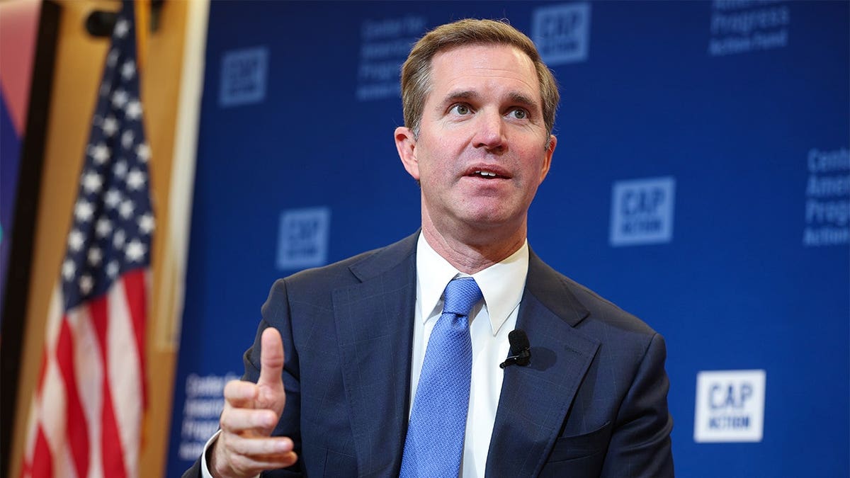 Kentucky Gov. Andy Beshear speaks