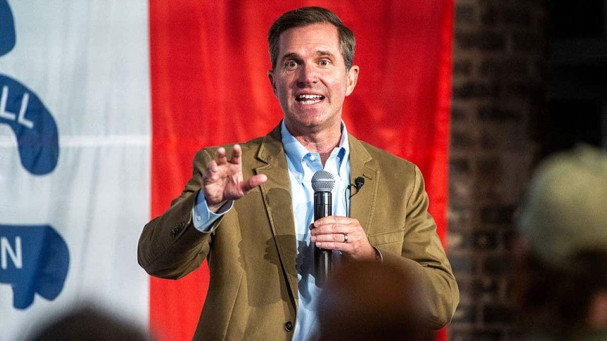 Andy Beshear speaks