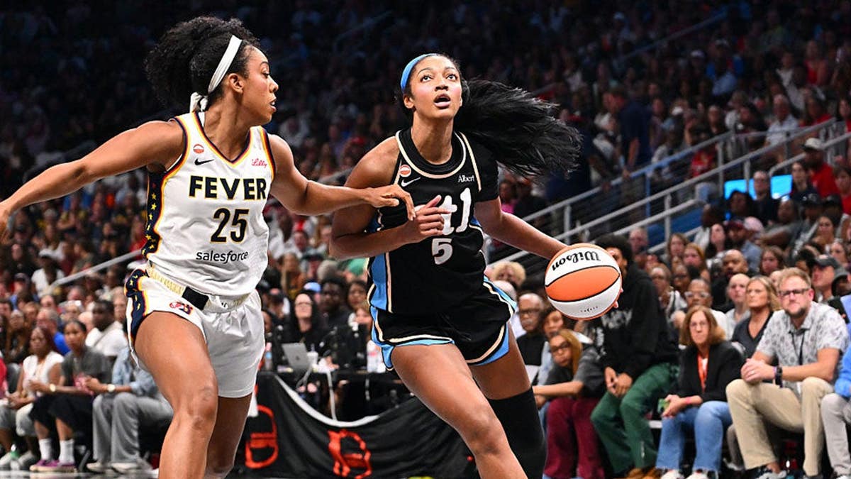 Angel Reese #5 of the Atlanta Dream