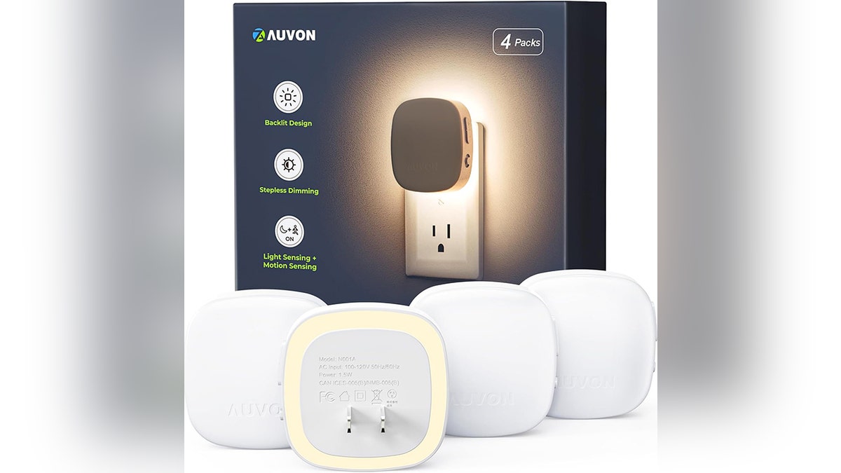 Save yourself time and energy with a motion-sensor night light.