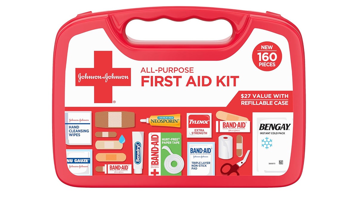 Keep this kit stocked for inevitable minor emergencies.