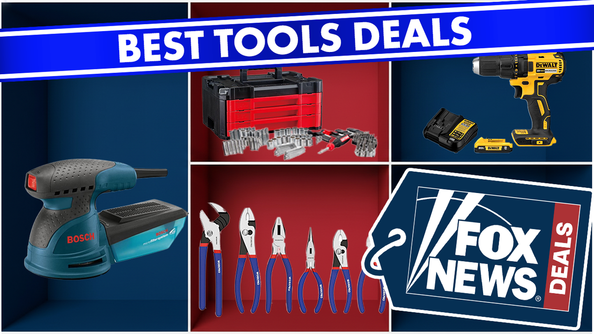On sale this week are power tool kits, hand tools and more.