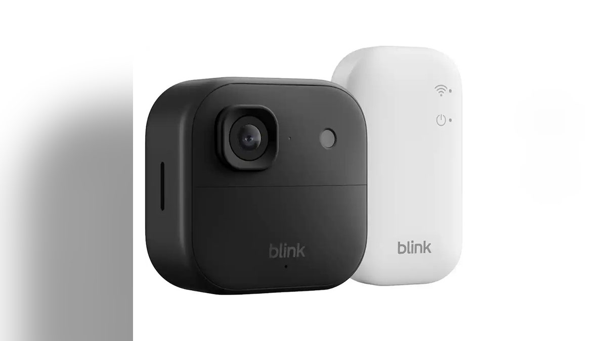 The compact design keeps a low profile outdoors.