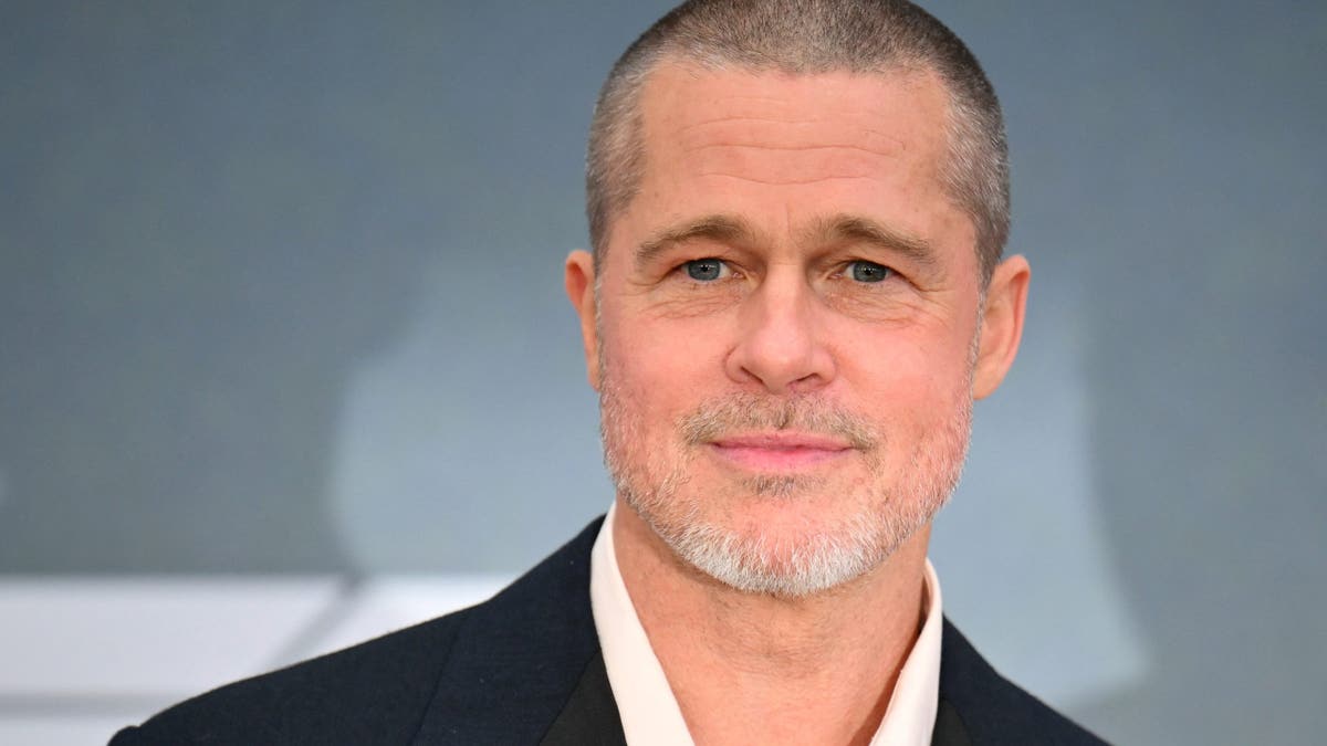 Brad Pitt attends the world premiere of F1 at Times Square.