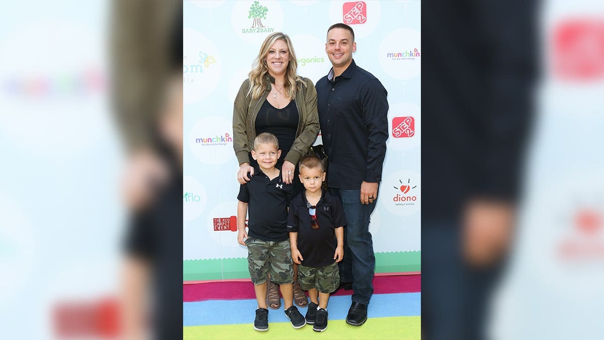 Briana Culberson, family on red carpet