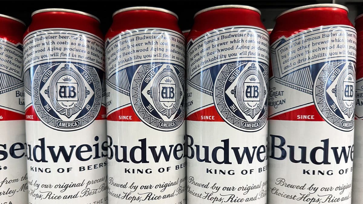 Budweiser cans