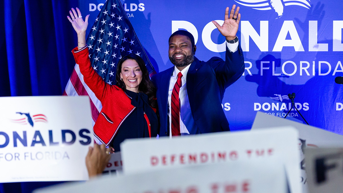 Byron Donalds and wife