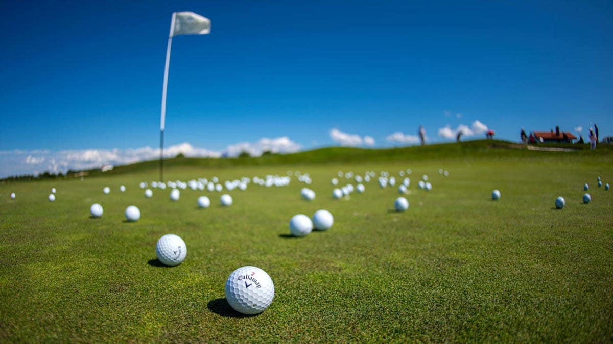 Detail of a Callaway ball