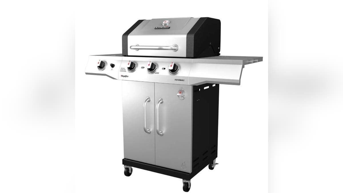 When you need a simple grill, go with this Charbroil three-burner grill.