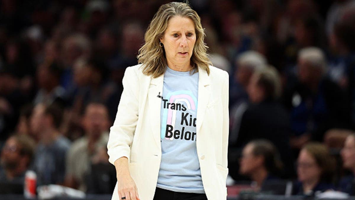 Cheryl Reeve, Minnesota Lynx head coach, looks on from the sideline during a game against the Indiana Fever.
