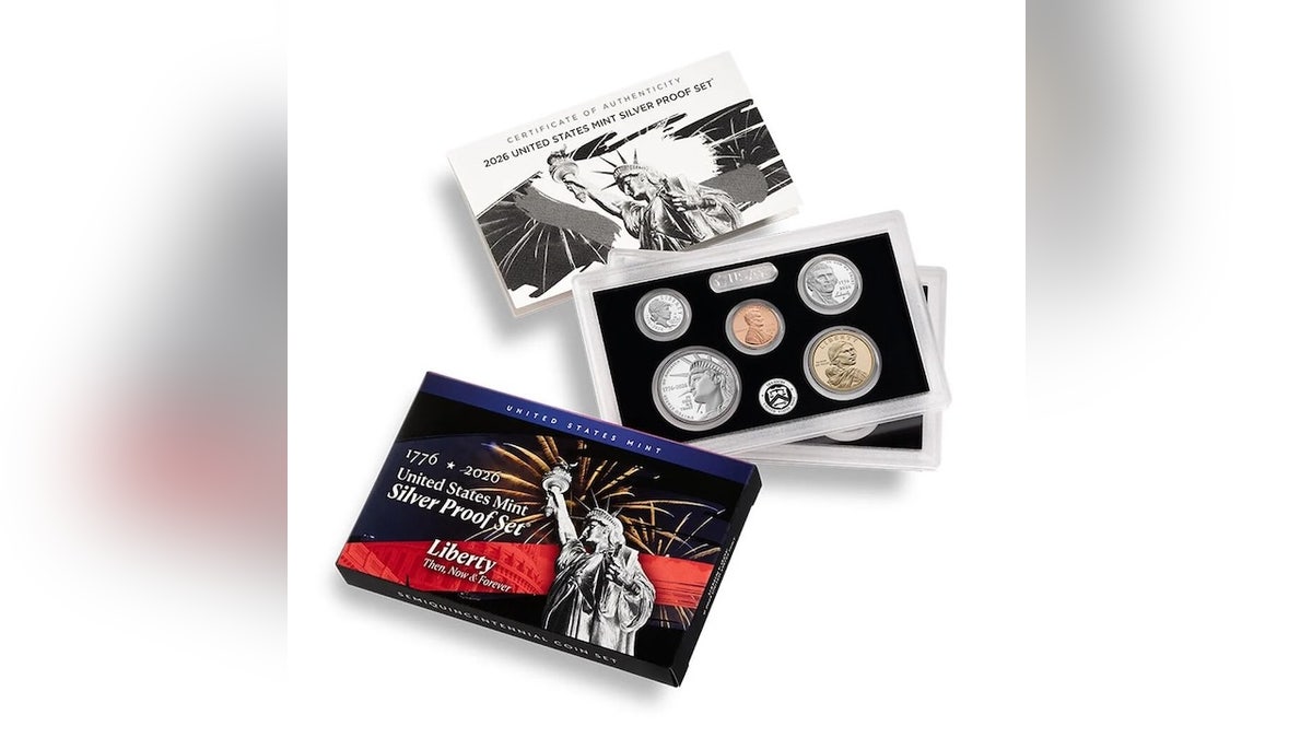The 2026 America 250 Silver Proof Set celebrates the nation’s 250th birthday with 10 collectible coins.