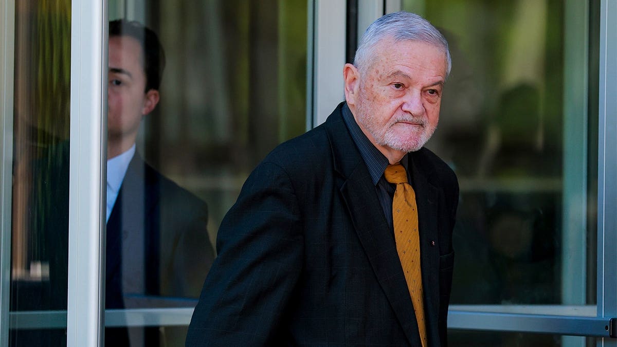 David Morens leaves the U.S. District Court following his arraignment on felony charges alleging he concealed communications related to virus research from Freedom of Information Act requests May 08, 2026 in Greenbelt, Maryland. Prosecutors allege Morens used a private Gmail account to conduct official business related to COVID-19 research and the origins of the pandemic.