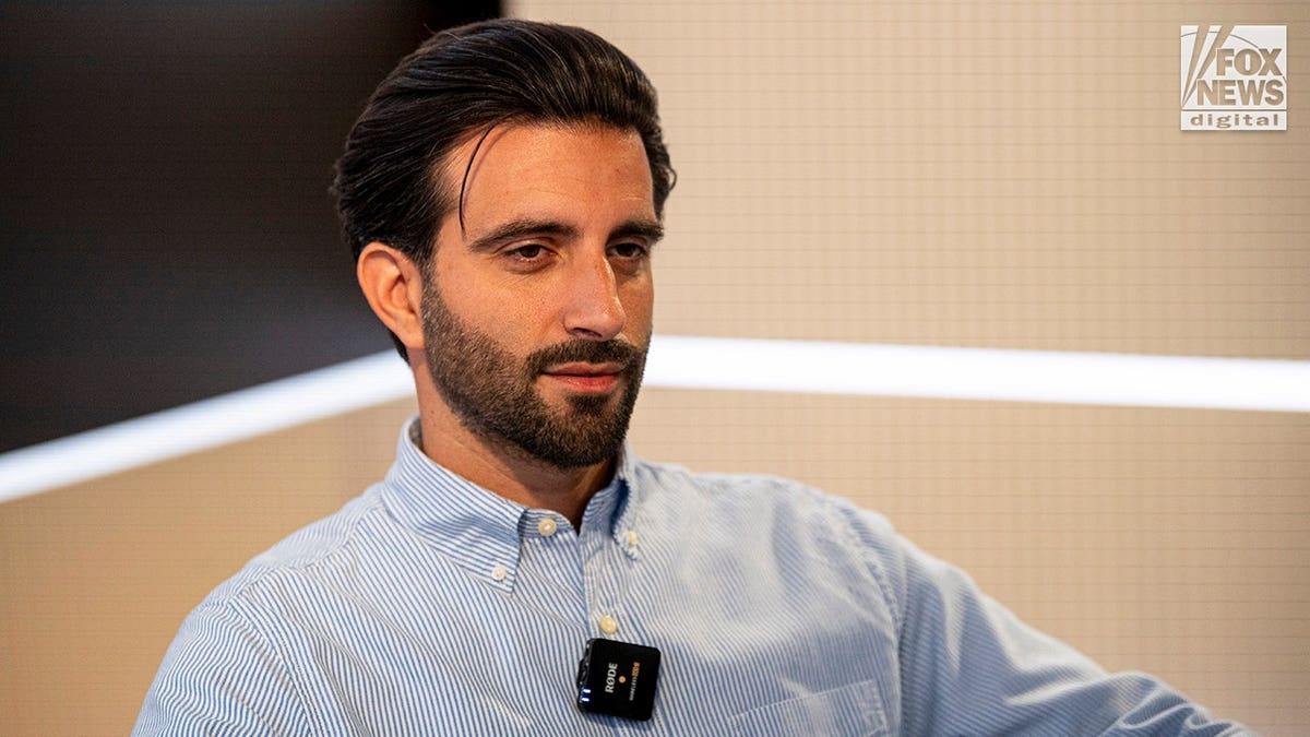 Davide De Pierro speaks during an interview in New York City.