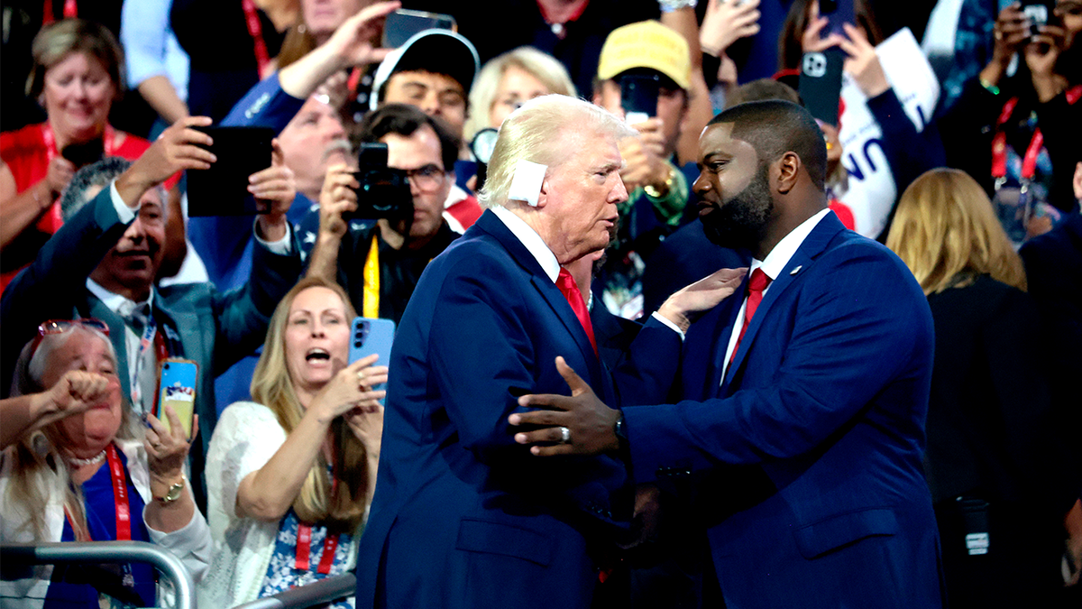 Donald Trump and Byron Donalds