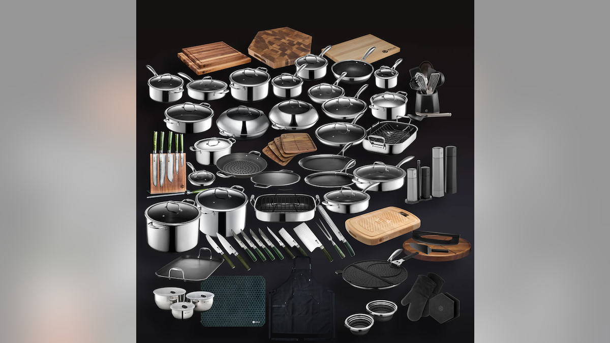 Stock up on every kitchen item you could possibly need.