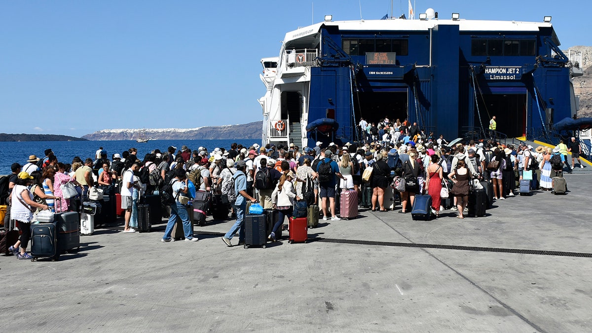 Ferry successful  Greece