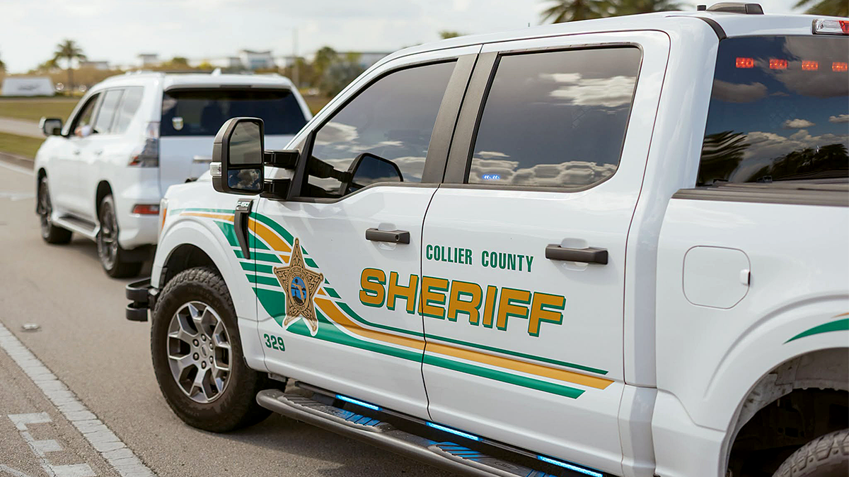 Collier County Sheriff's Office truck