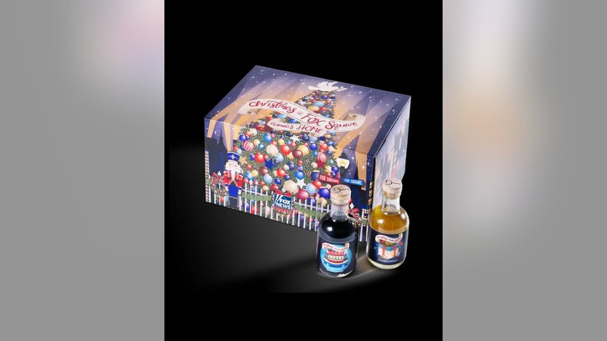 Get 12 mini bottles of American wine.
