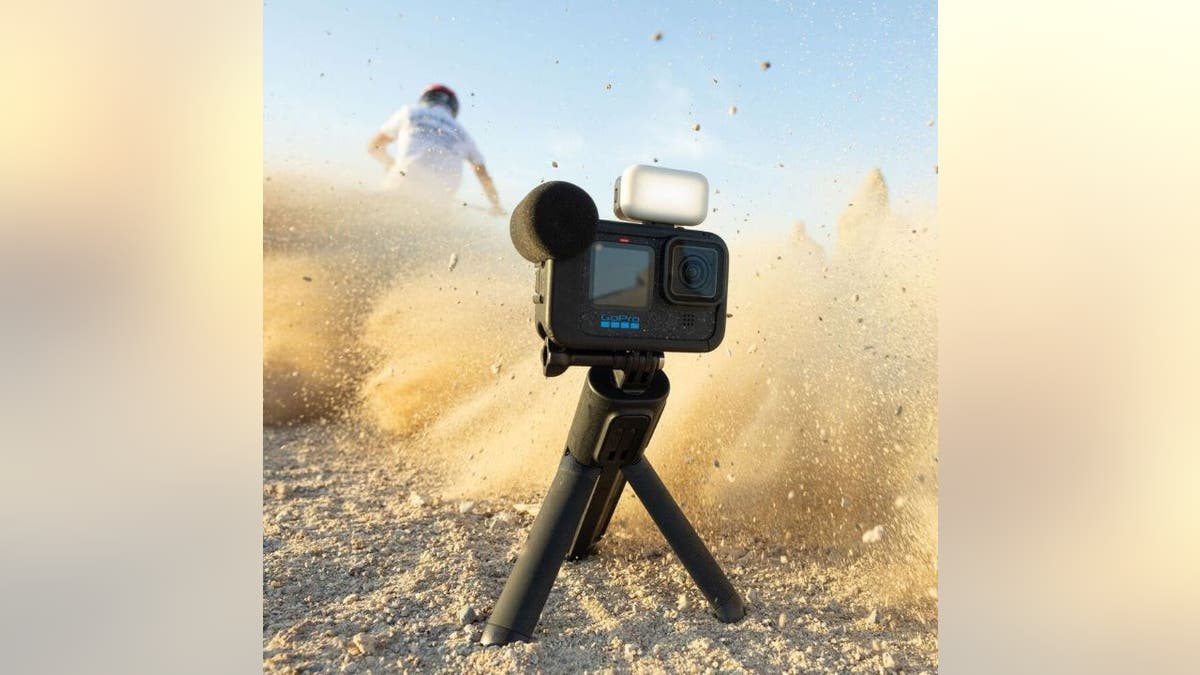Capture all the excitement with a GoPro.