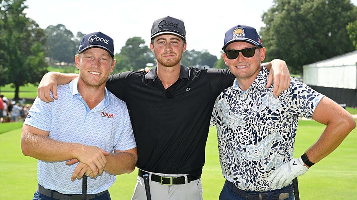 Brad Dalke, Garrett Clark and Sean Walsh