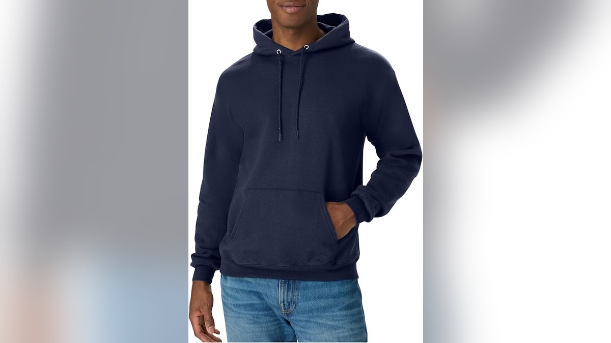 Layer on this hoodie during cooler days.