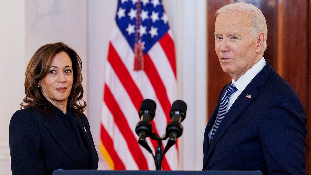 Kamala Harris and President Joe Biden