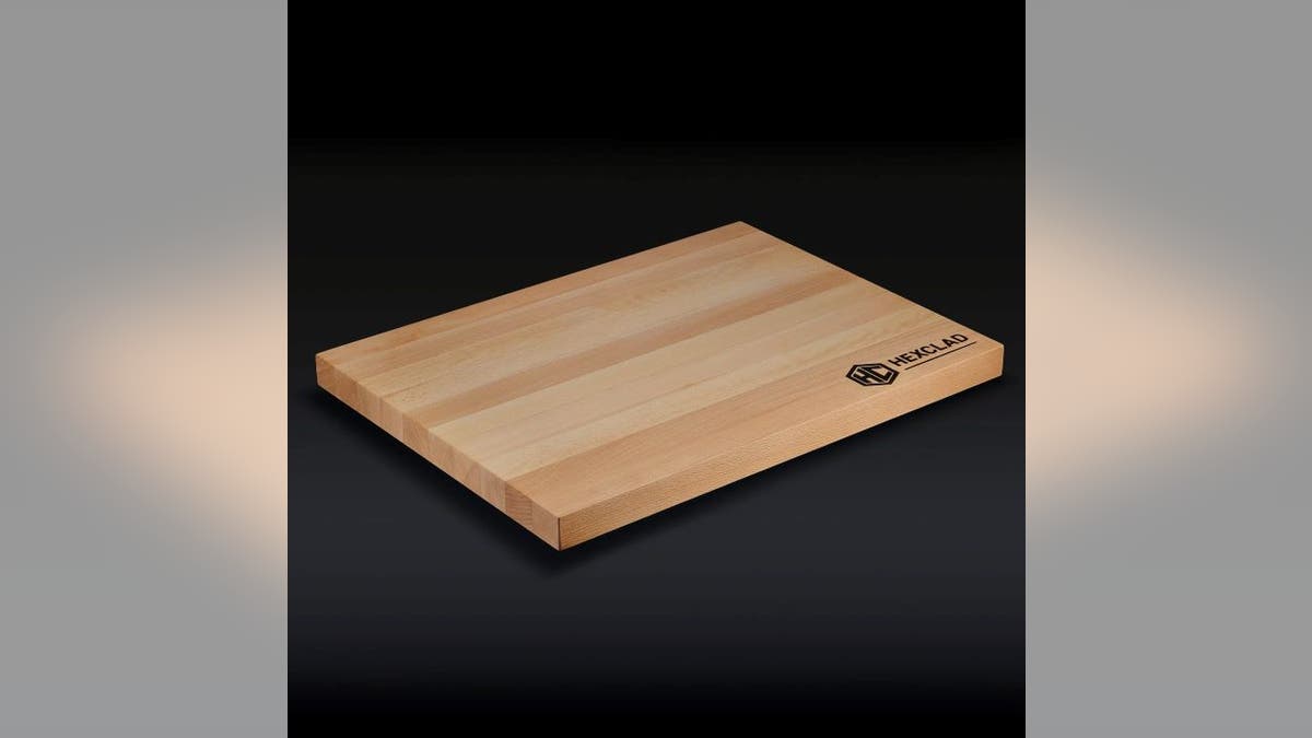 Get a cutting board that doubles as an attractive charcuterie board.