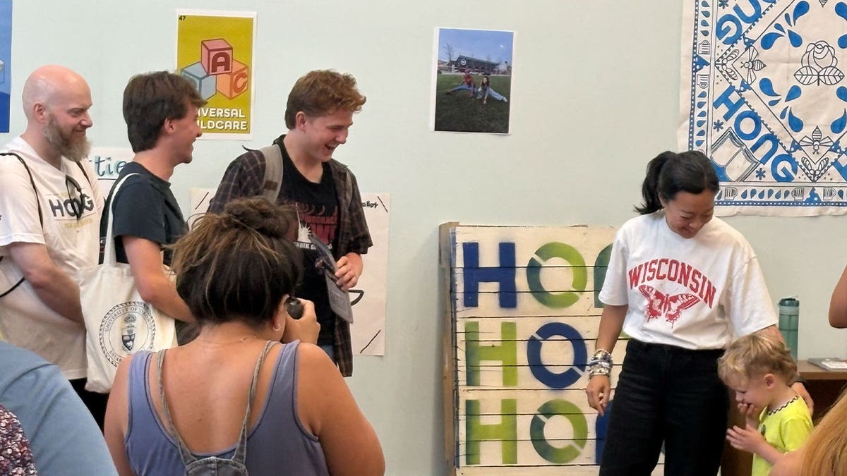 Francesca Hong supporters