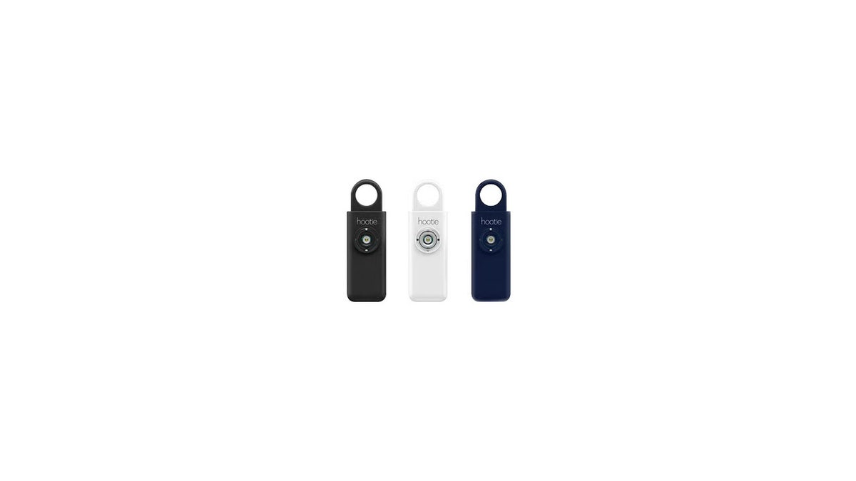 Stay safe while you're out with this strobe light and alarm. 