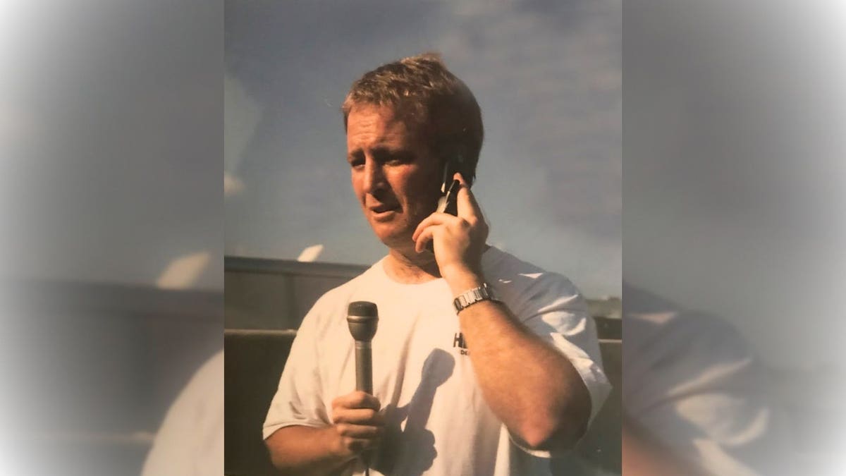 Kurt Knutsson reporting in Louisiana in 2005.