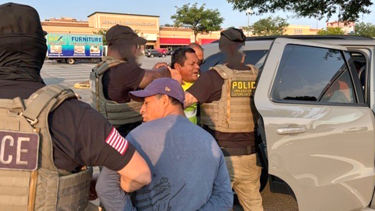 Illegal immigrants arrested in the DC area