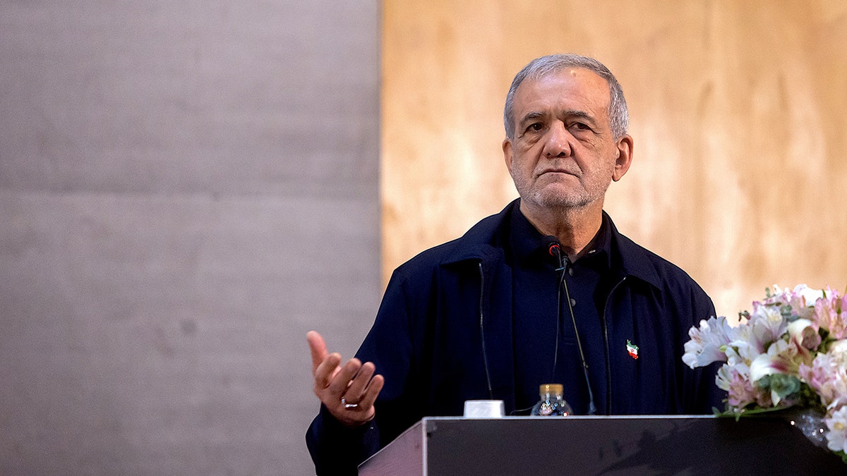 Iranian President Masoud Pezeshkian