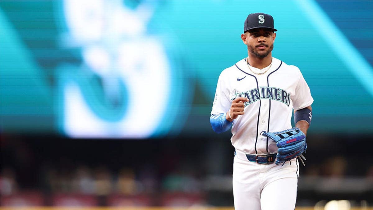 Julio Rodríguez #44 of the Seattle Mariners