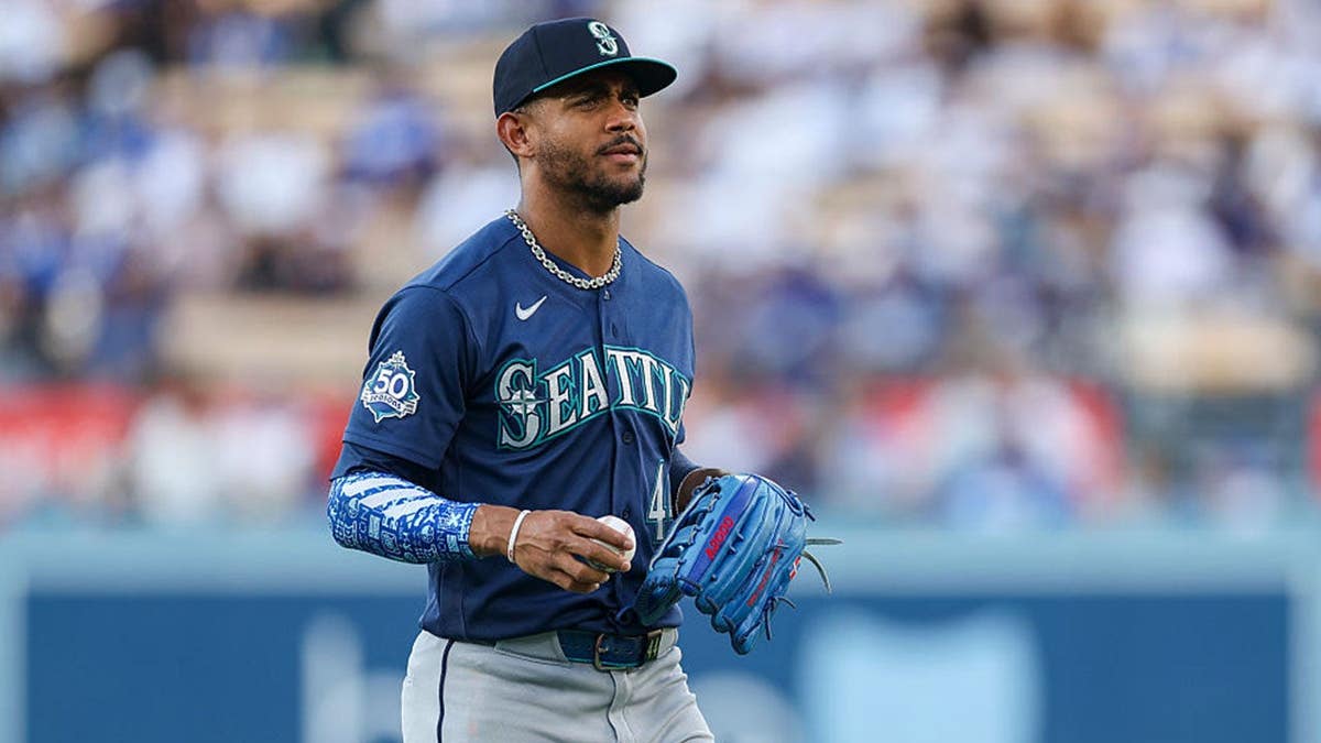 Julio Rodríguez #44 of the Seattle Mariners