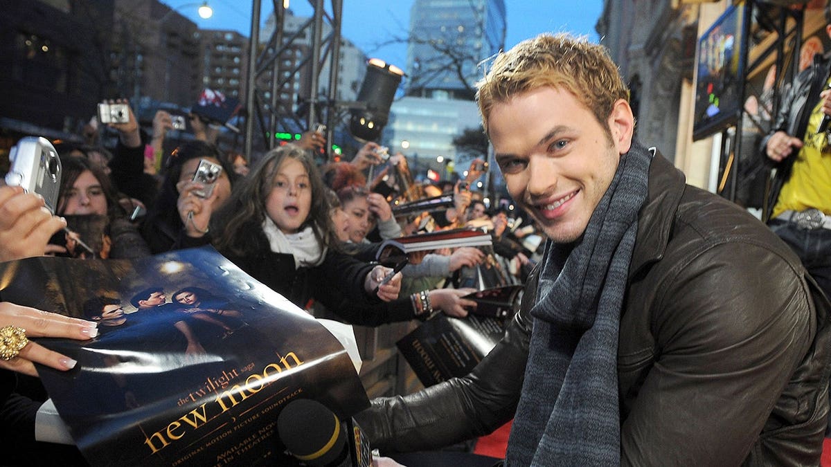 Kellan Lutz visits MuchOnDemand at MuchMusic HQ in Toronto.