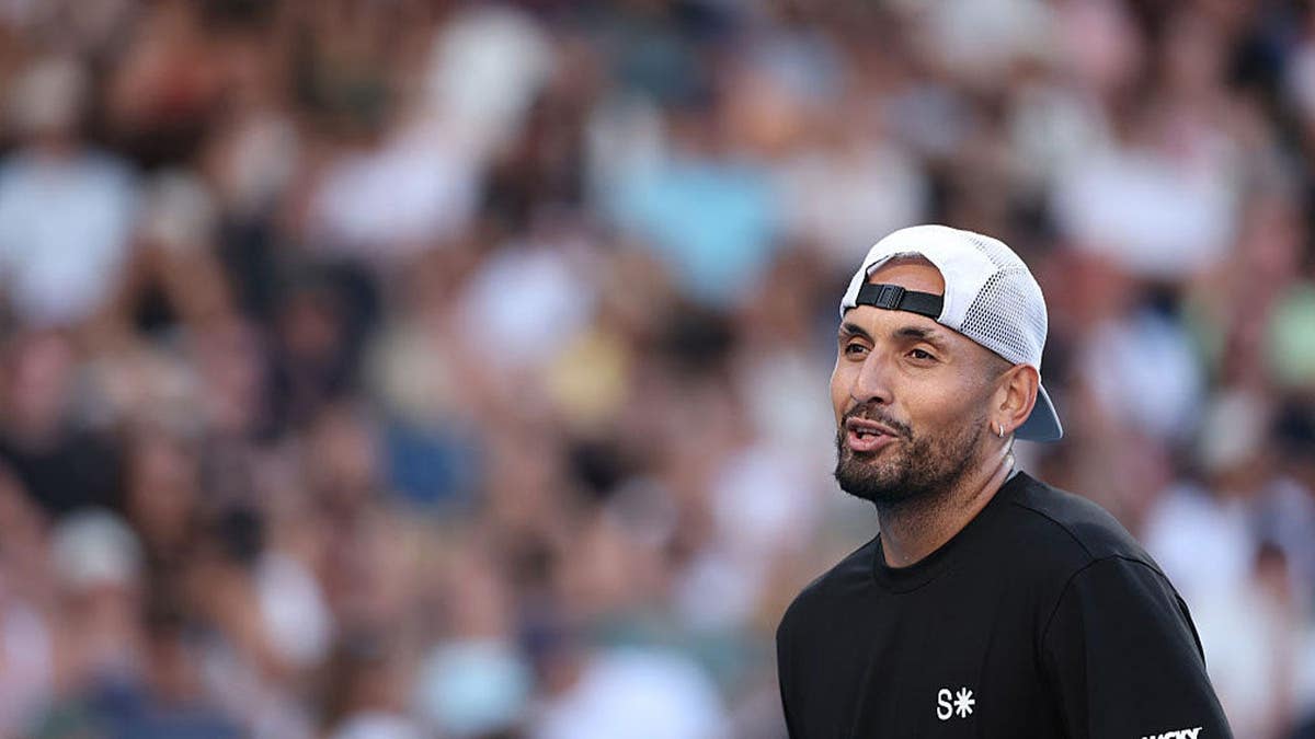 Nick Kyrgios of Australia