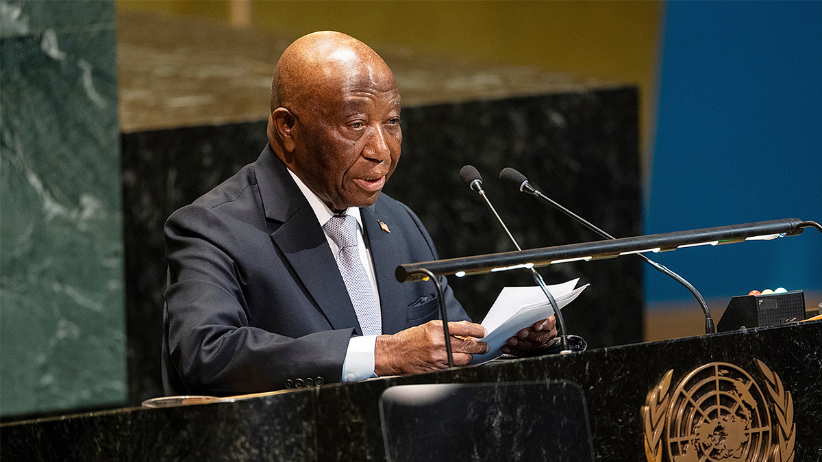 Liberia's President Joseph Boakai