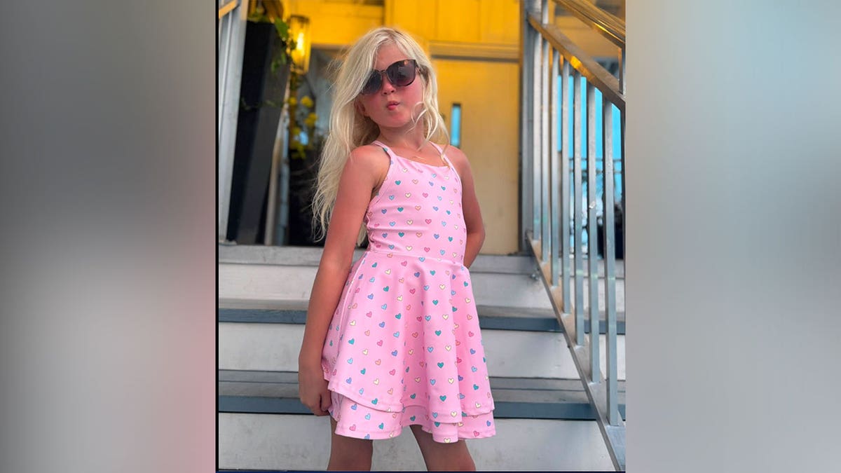 Lillian Smart, 8, pictured before her death from a rare brain infection linked to Naegleria fowleri.