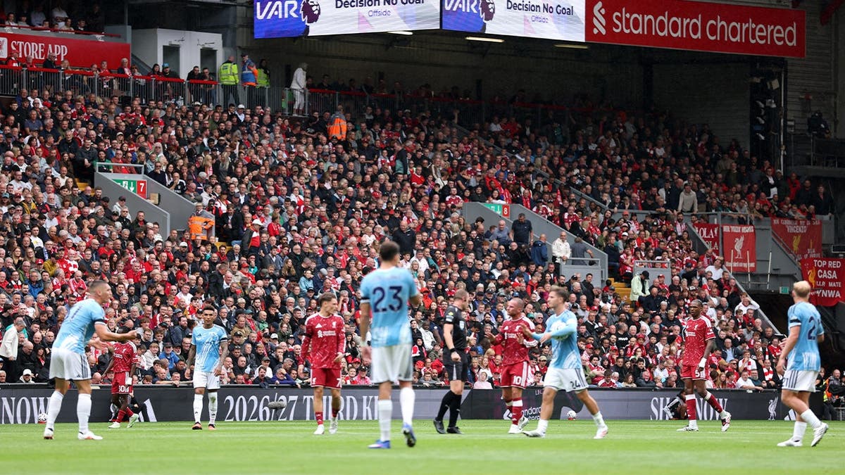Liverpool and Nottingham Forest