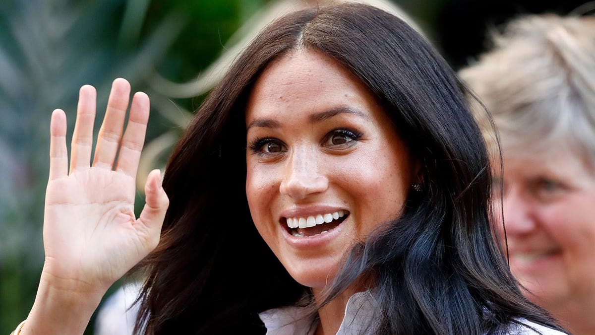 Meghan, Duchess of Sussex launches Smart Works capsule collection in London.
