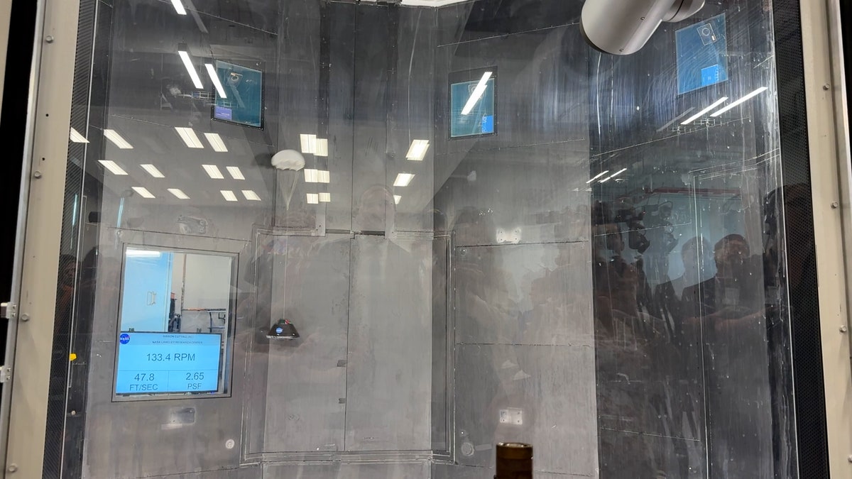ORION capsule test-run