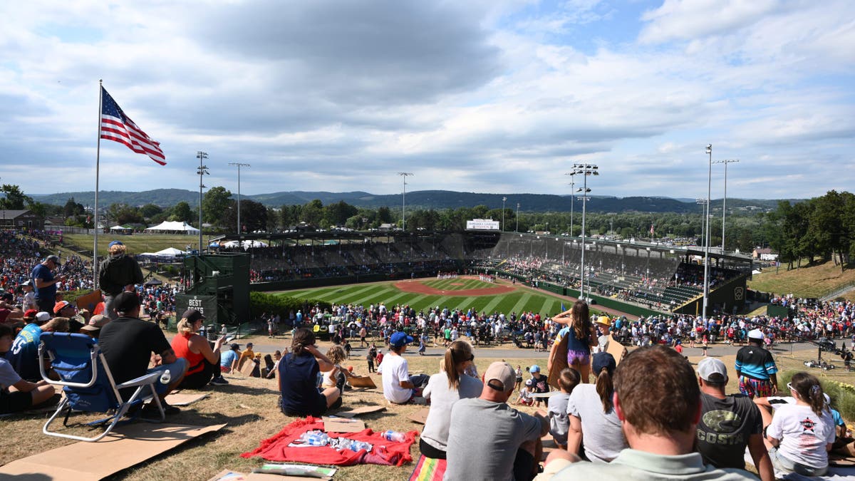 Howard J. Lamade Stadium in Williamsport, Pa., before a Little League World Series game.