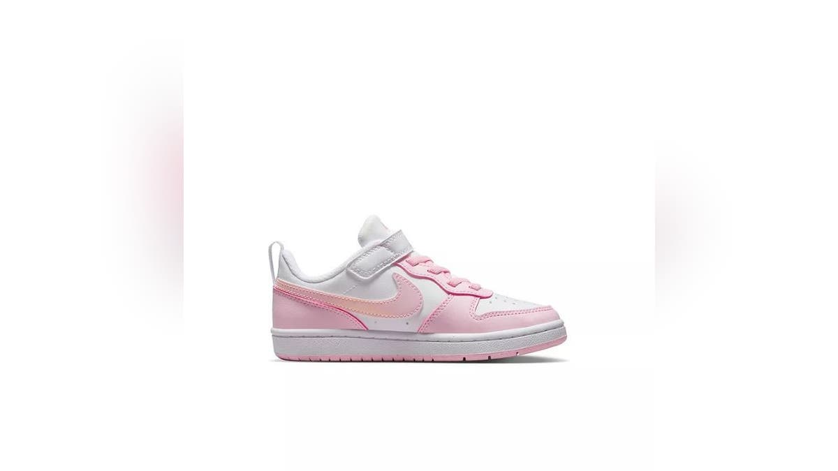 These court shoes offer a secure grip.