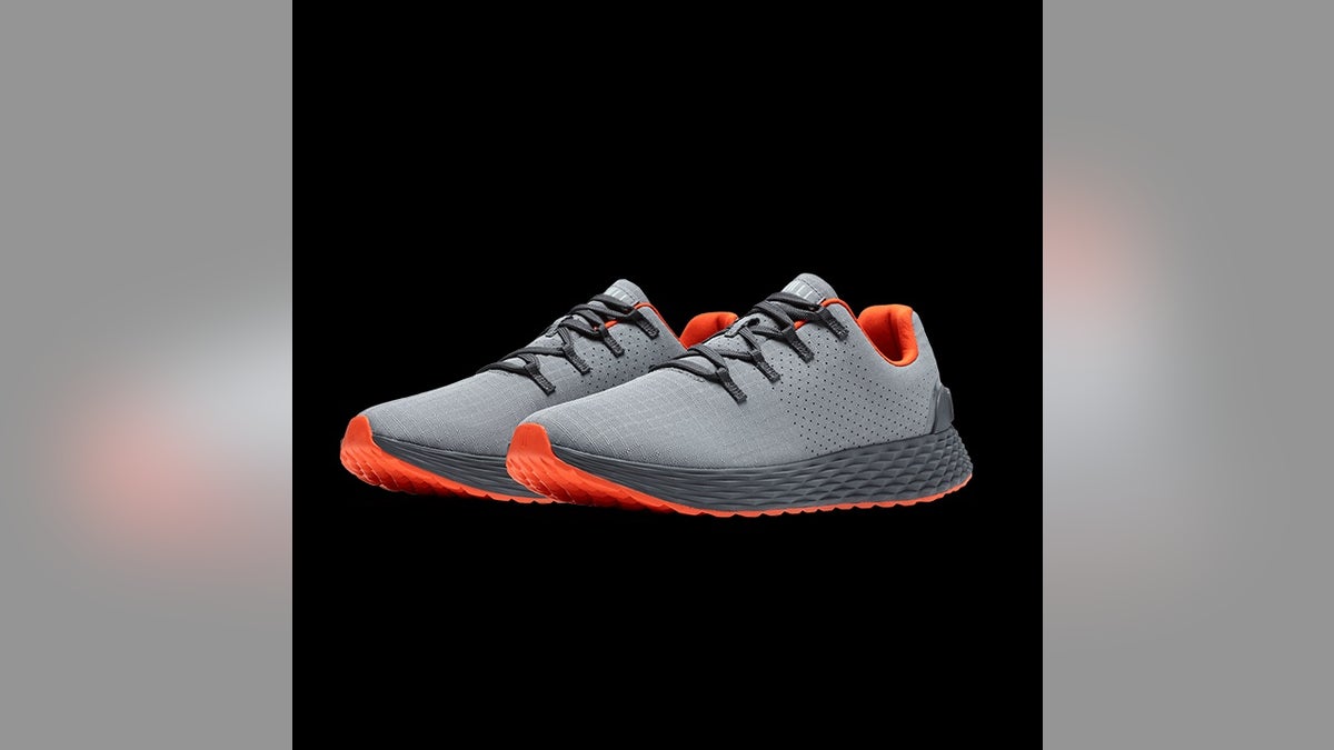These shoes have a rip-resistant fabric.