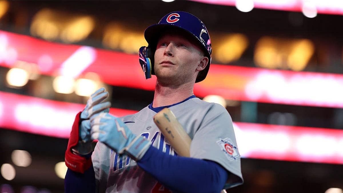 Pete Crow-Armstrong #4 of the Chicago Cubs