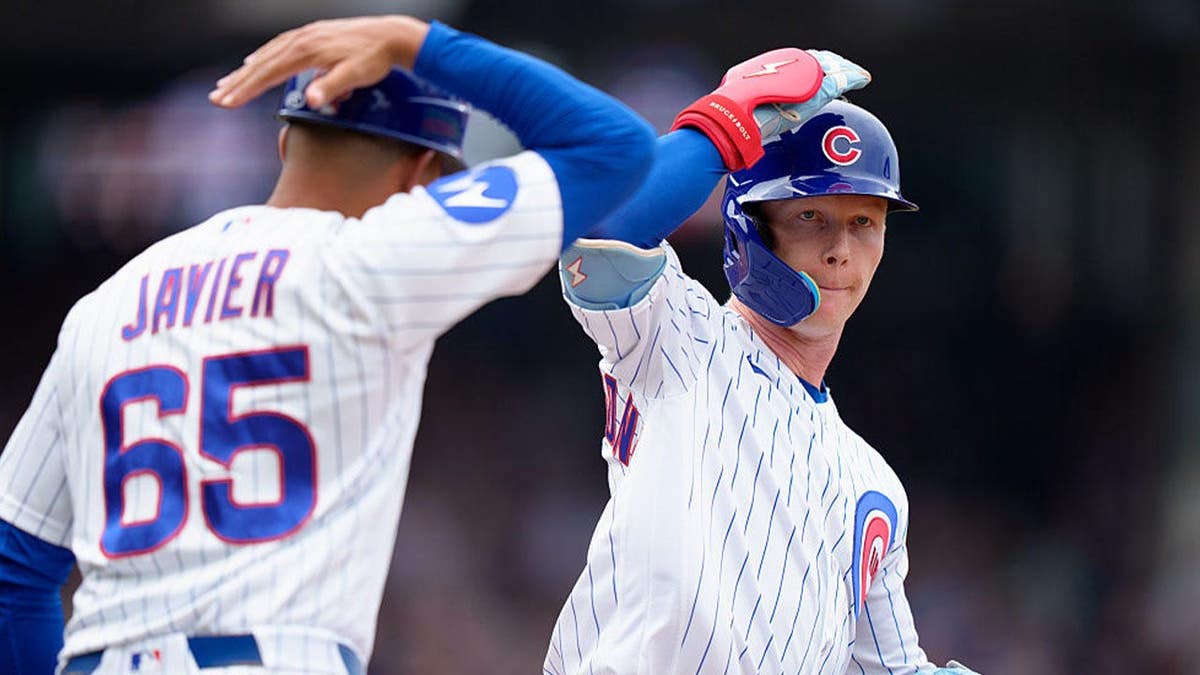 Pete Crow-Armstrong #4 of the Chicago Cubs