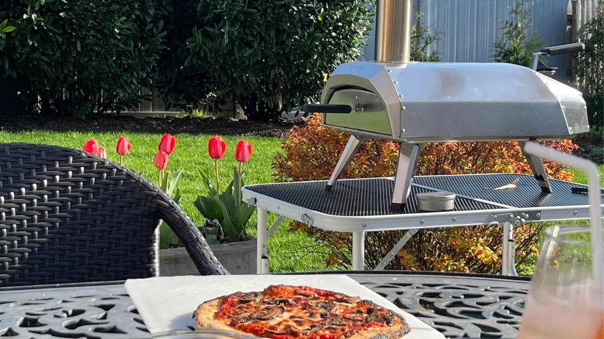 Serve up crispy pizzas at home with an Ooni pizza oven.