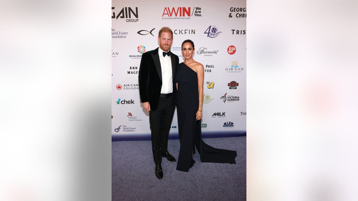 Prince Harry and Meghan, Duchess of Sussex, attend the David Foster Foundation 40th Anniversary Celebration.