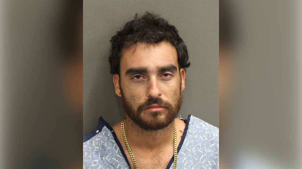 The booking photo of Raul Lionel Vazquez